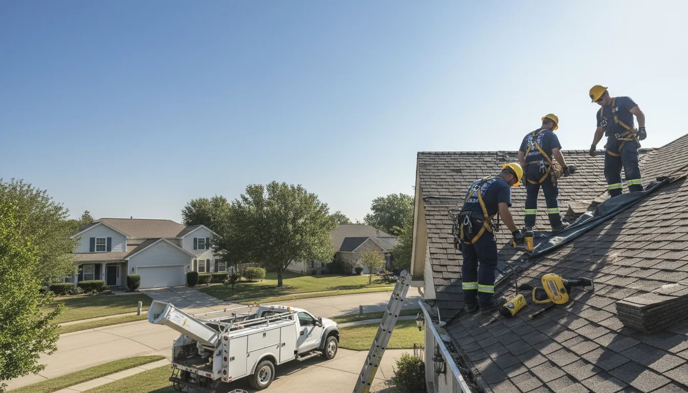 Emergency Roof Repair in Cropsey, IL near me